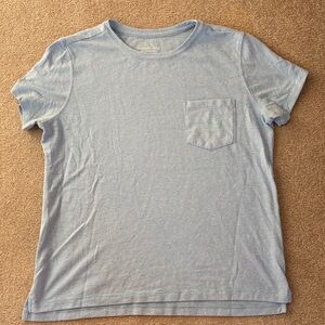 Vineyard Vines Light Blue Short Sleeve Pocket Tee